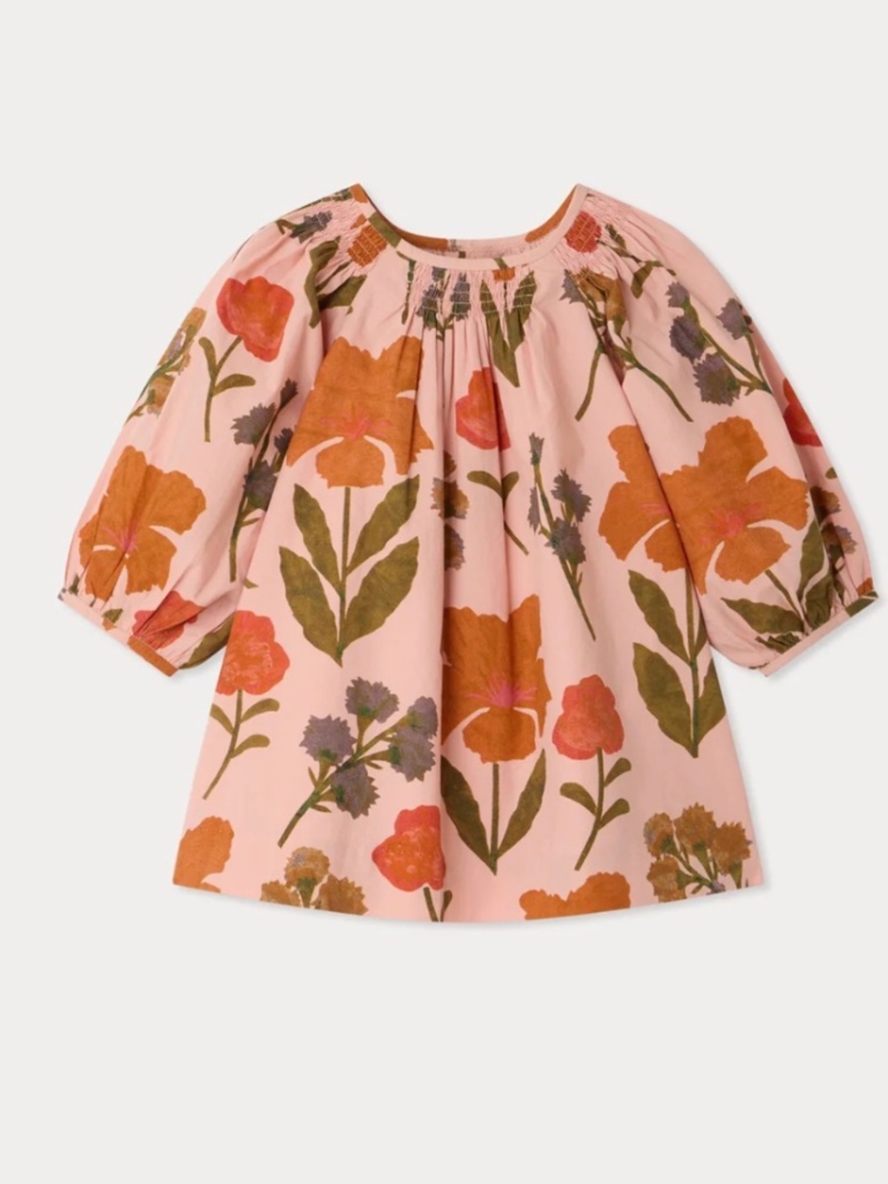 Bonpoint Muce baby smocked dress NWT